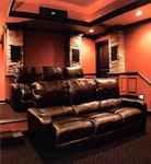 Smarthome with Home Theater featured in local magazine.